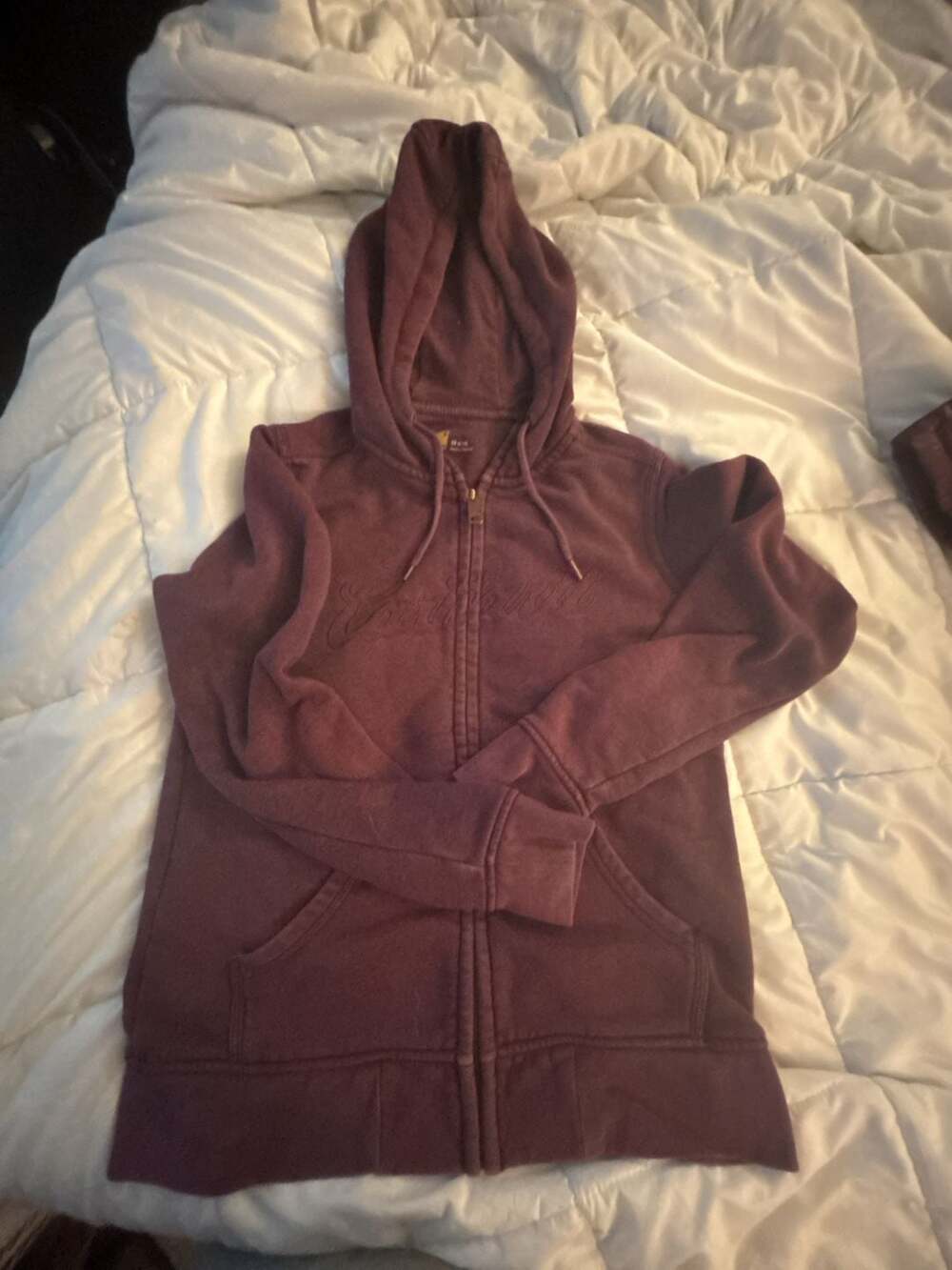Carhartt Embroidered Logo Full-Zip Hoodie